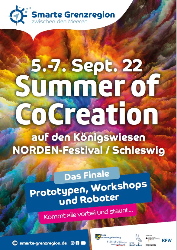 EINLADUNG zum „Summer of CoCreation“ vom 5. bis 7. Sept. in Schleswig